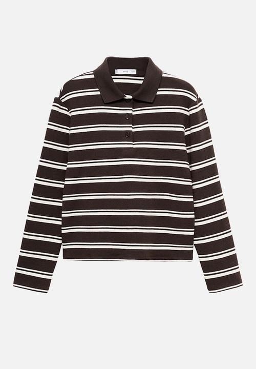 MANGO - Poloshirt austin - brown