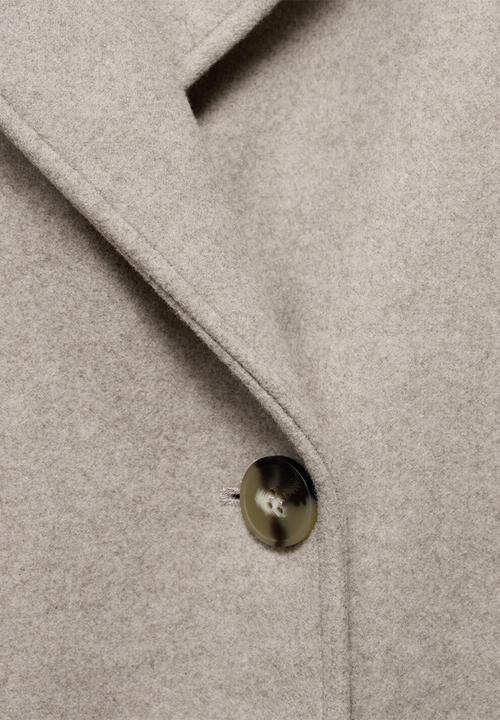 MANGO - Coat tabisa - medium brown