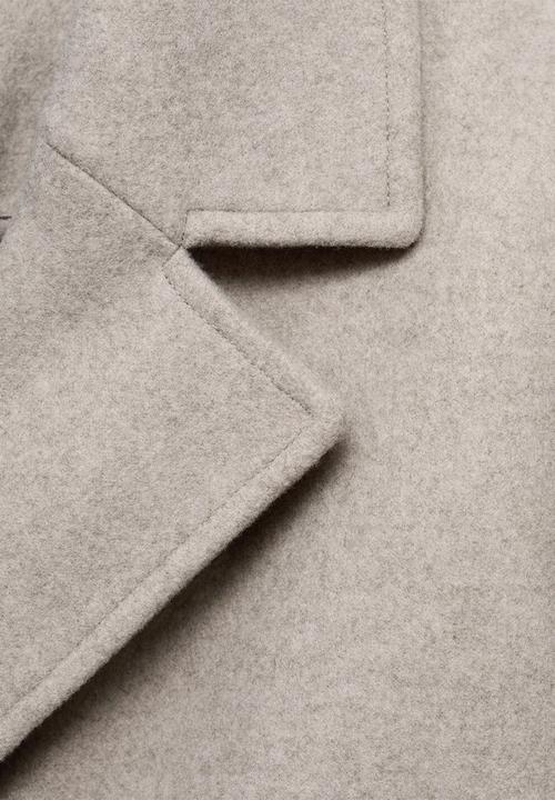 MANGO - Coat tabisa - medium brown