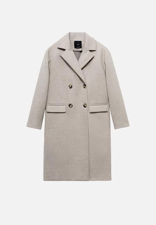MANGO - Coat tabisa - medium brown