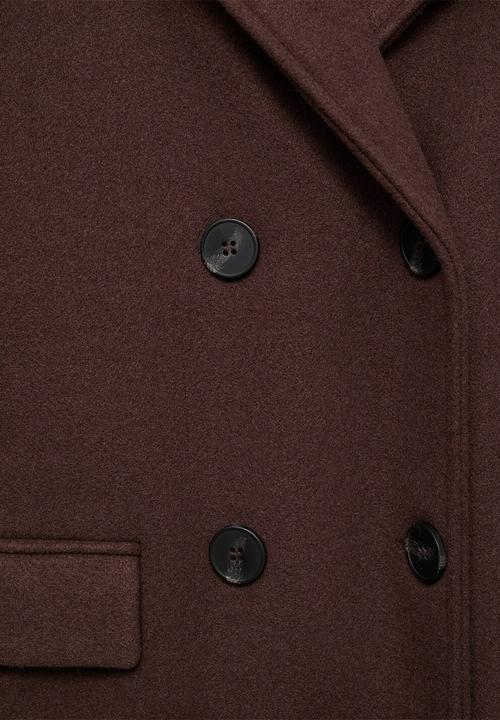 MANGO - Coat tabisa - brown