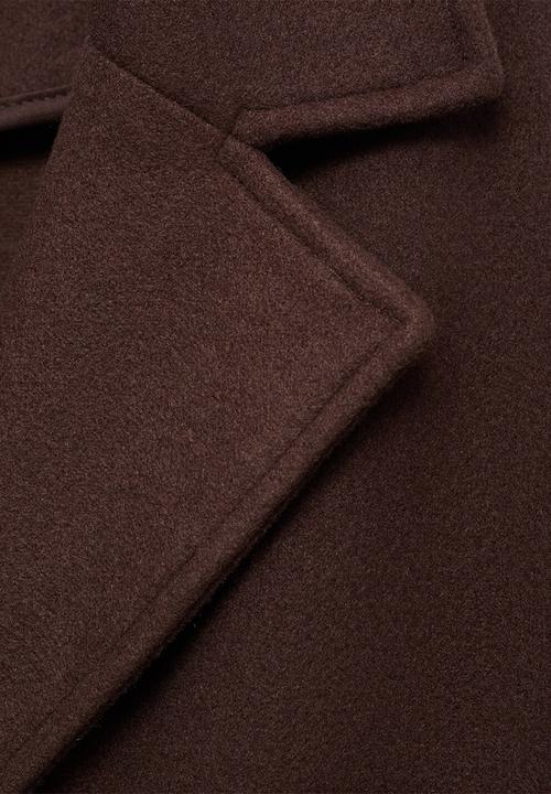 MANGO - Coat tabisa - brown