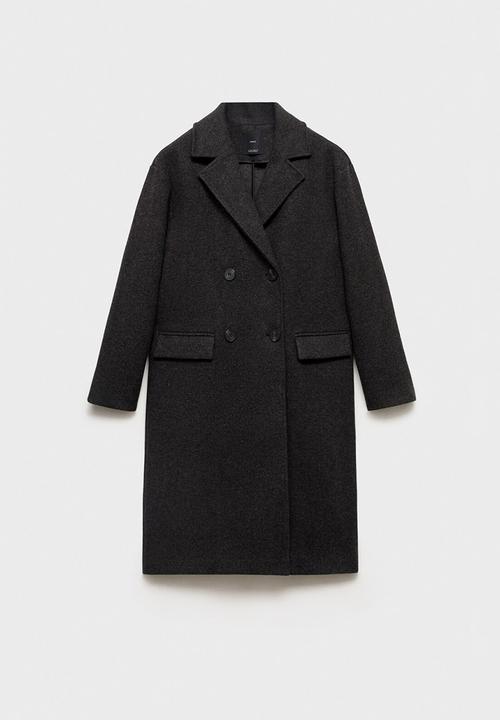 MANGO - Coat tabisa - charcoal