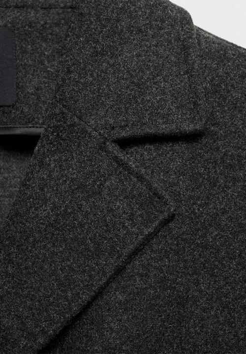 MANGO - Coat tabisa - charcoal