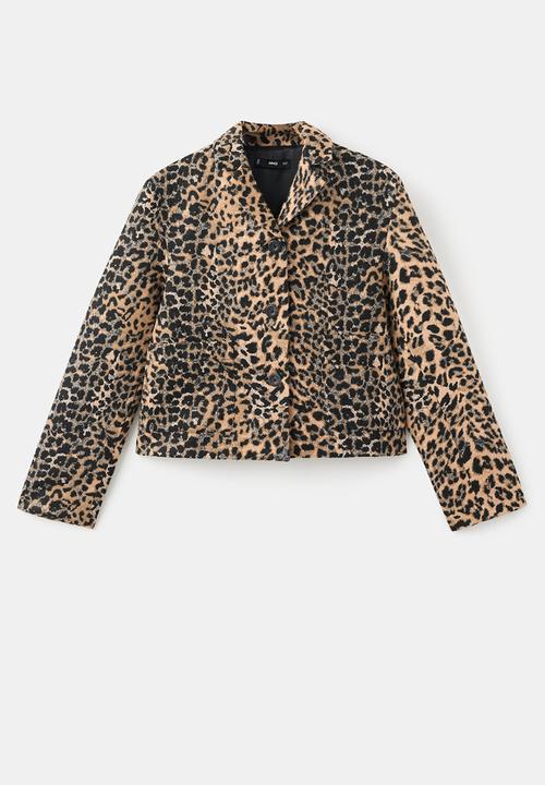 MANGO - Jacket anita - brown