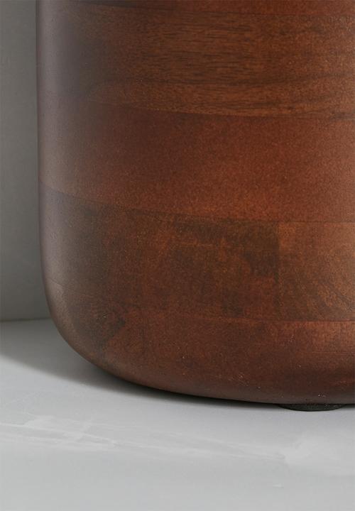 Sixth Floor - Wooden Utensil Holder - Dark Brown