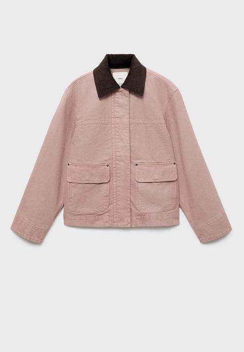 MANGO - Jacket blair - light pastel pink