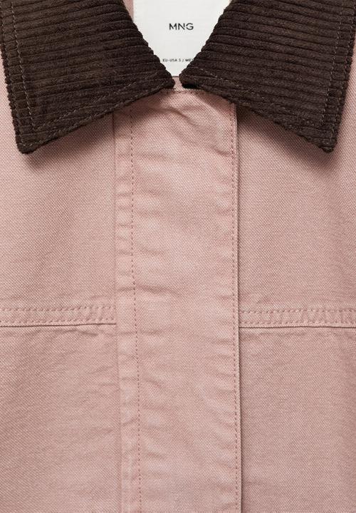 MANGO - Jacket blair - light pastel pink