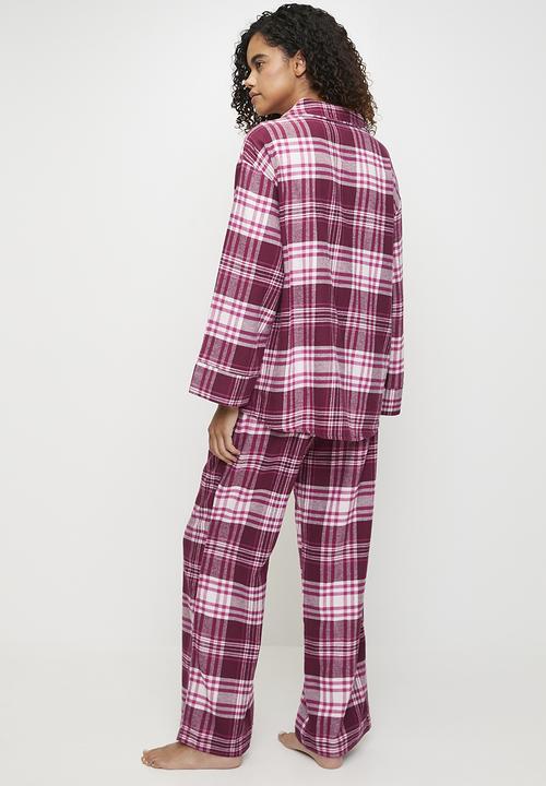 DORINA - Harper loungewear sleep set - red