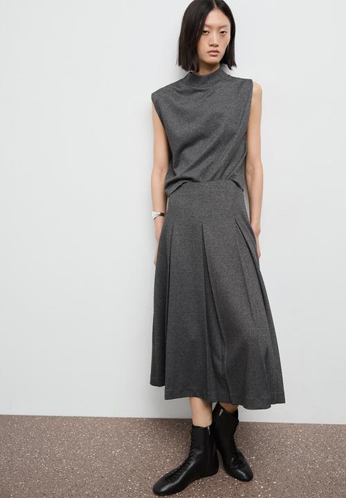 MANGO - Top clinto - grey