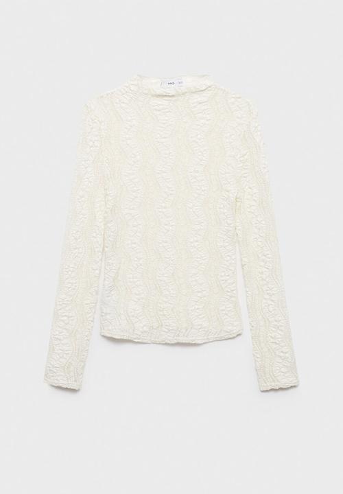 MANGO - Top blondi - natural
