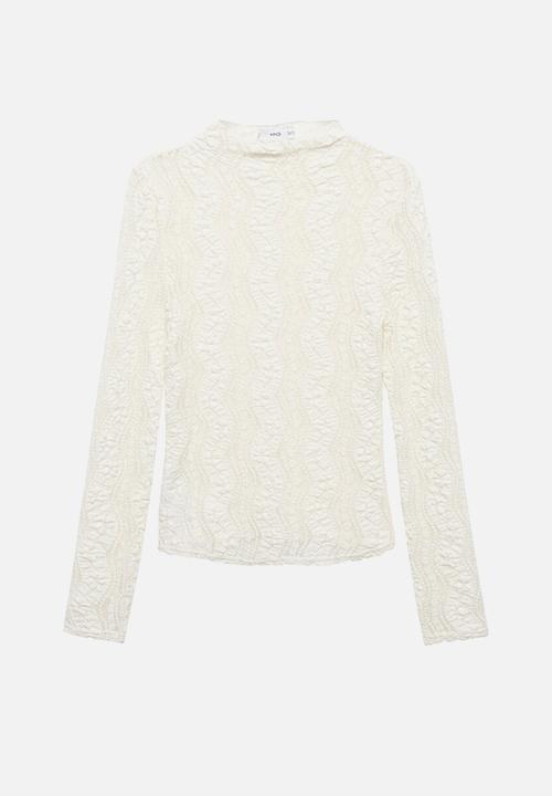 MANGO - Top blondi - natural