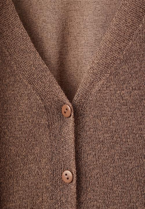MANGO - Cardigan lorea - brown