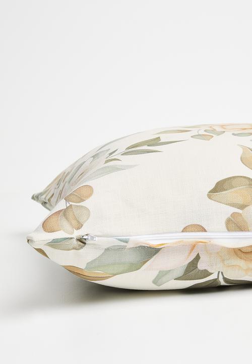 Sixth Floor - Femi printed cushion cover - natural