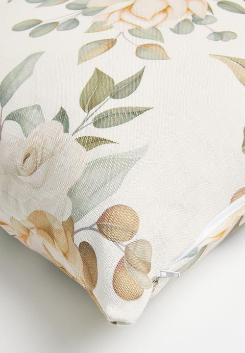 Sixth Floor - Femi printed cushion cover - natural