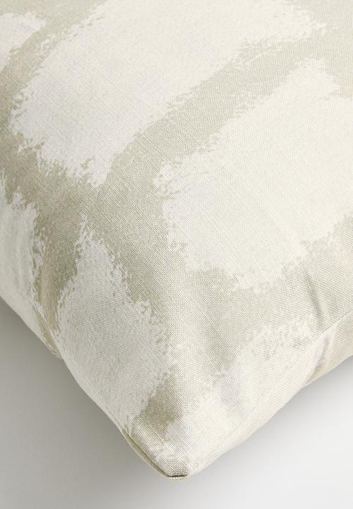 Sixth Floor - Pebble printed cushion cover - Natural