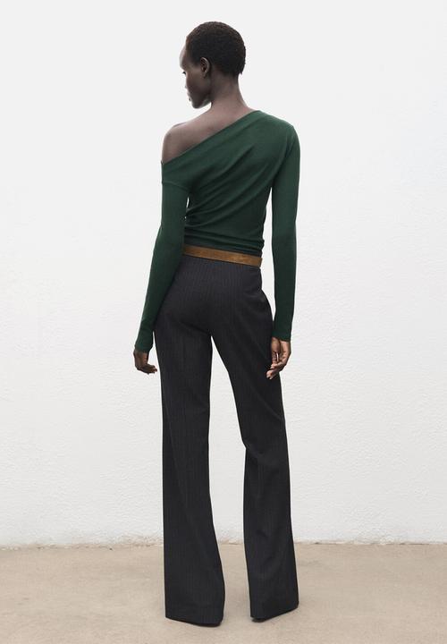MANGO - Camiseta Lima - Dark Green