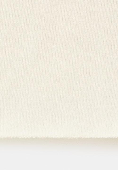 MANGO - T-shirt ani - light pastel yellow