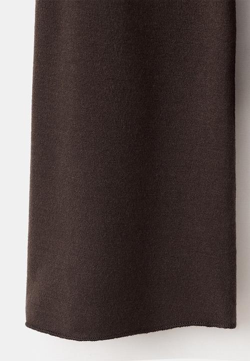 MANGO - T-shirt ani - brown