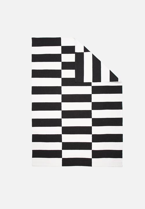 Sixth Floor - Jagged stripe rug