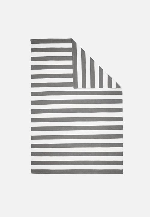 Sixth Floor - Grey broad stripe