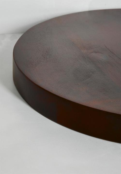 Sixth Floor - Round Wooden Butcher's Block - Natural