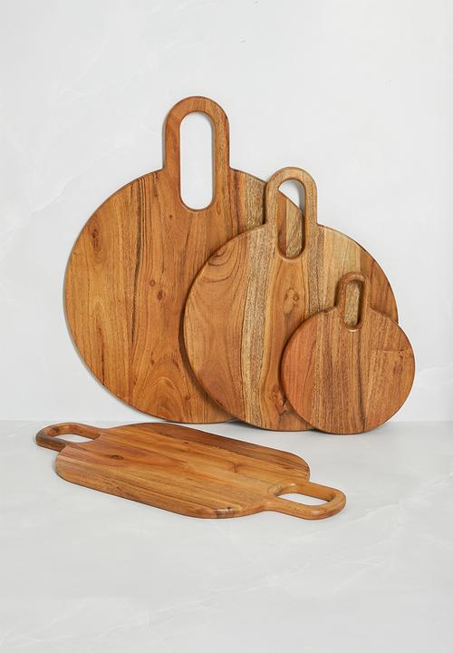 Sixth Floor - Round Wooden Chopping Board - Natural