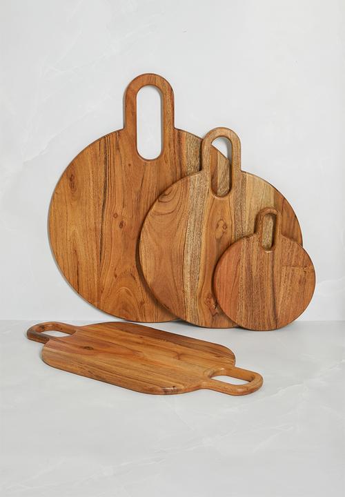 Sixth Floor - Round Wooden Chopping Board - Natural