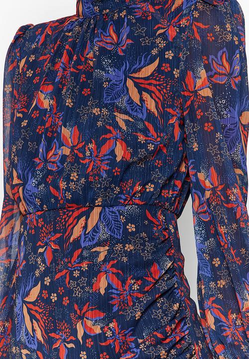 Trendyol - Mini Woven A line Open Back Dress - Multi