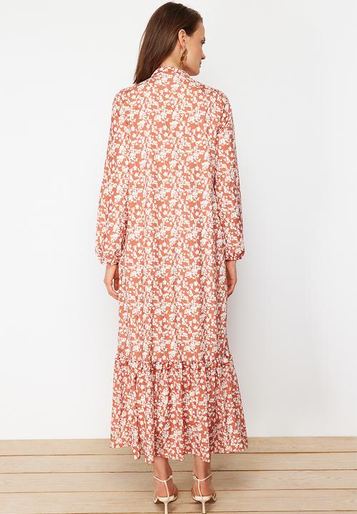 Trendyol - Maxi Aline Woven Dress - Multi Floral