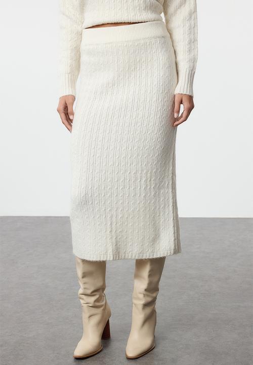 Trendyol - Knitwear Lower-Upper Set  - Stone