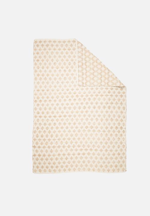 Sixth Floor - Jute hexagon rug