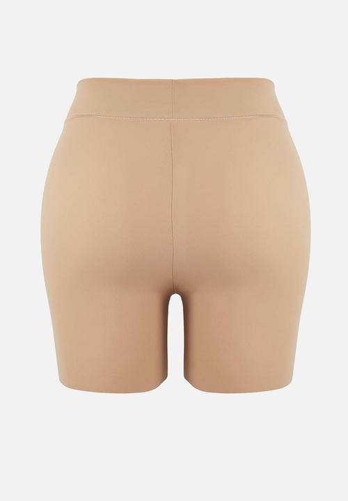 Trendyol - Plus size high waist boxer - tan