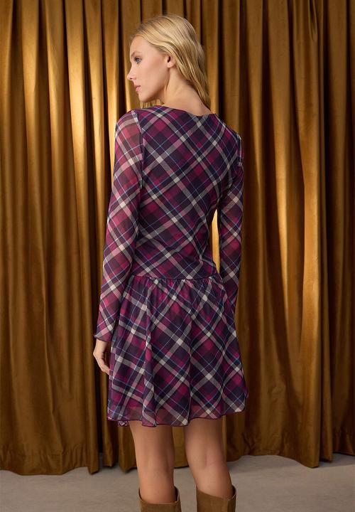 Trendyol - Mini Aline Knit Dress - Multi