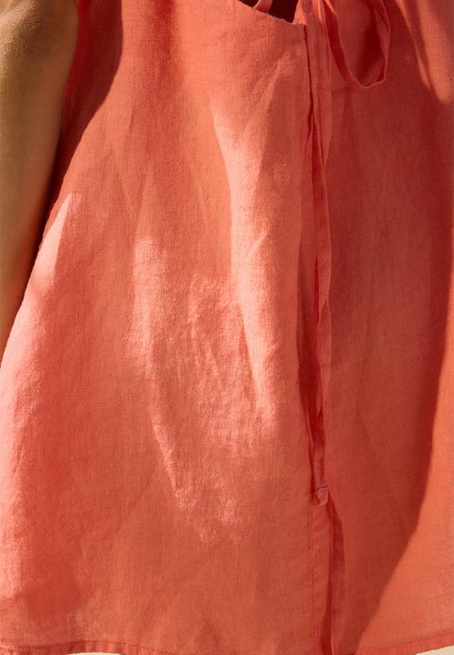 Trendyol - Mini Sleeveless Woven Dress - Coral