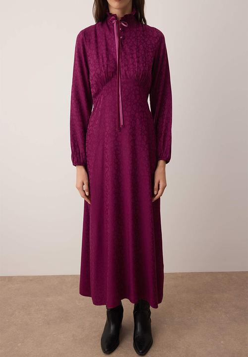 Trendyol - Maxi Woven Dress - Purple
