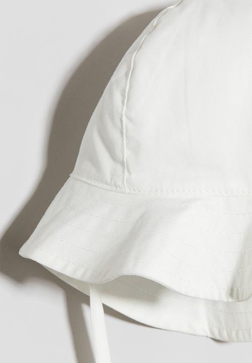 H&M - Cotton sun hat - white