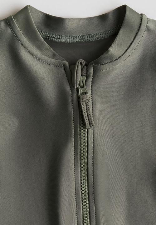 H&M - Swimsuit with upf 50 - khaki green