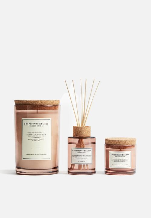 H&M - Cork-lid scented candle - grapefruit nectar
