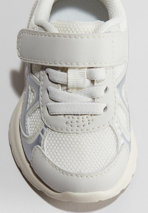 H&M - Trainers - white/silver-coloured 