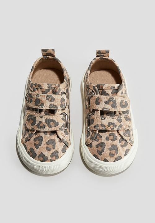 H&M - Cotton trainers - beige,multi