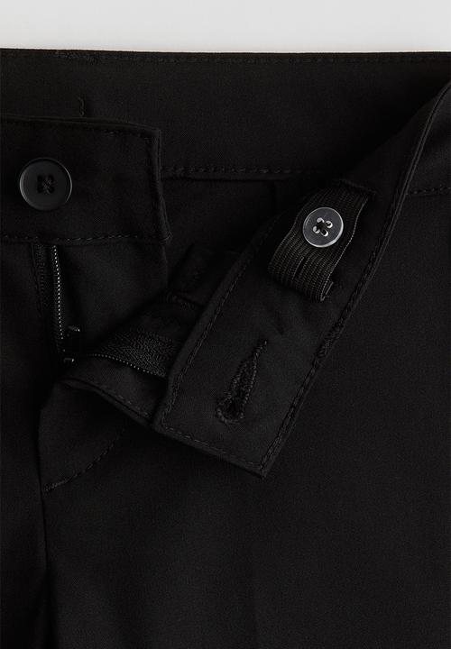 H&M - Cropped trousers - black