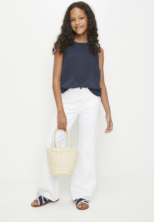 Pop Candy - Knit tank-style top - midnight blue