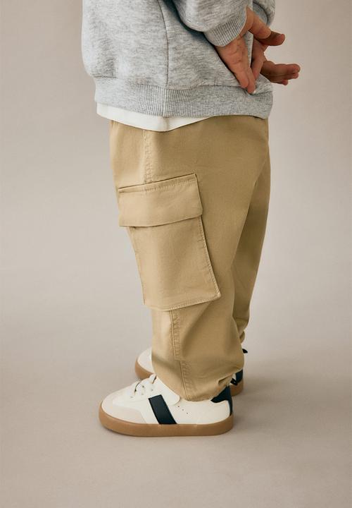 H&M - Cotton cargo trousers - beige