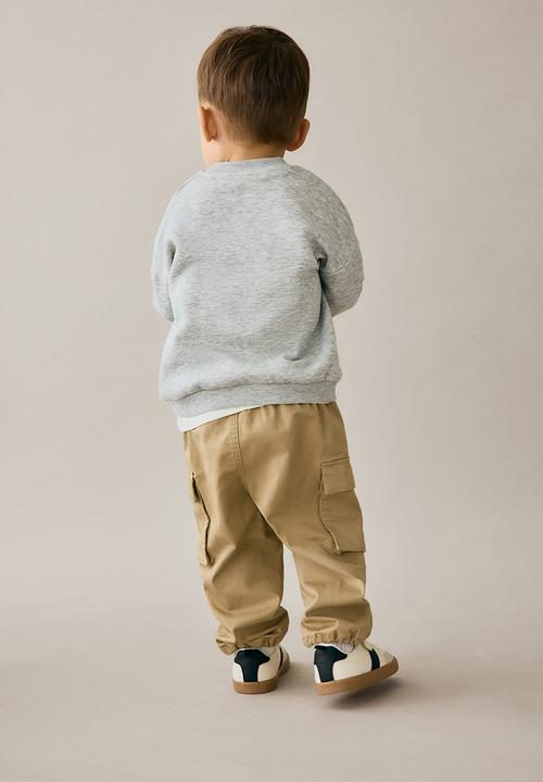 H&M - Cotton cargo trousers - beige
