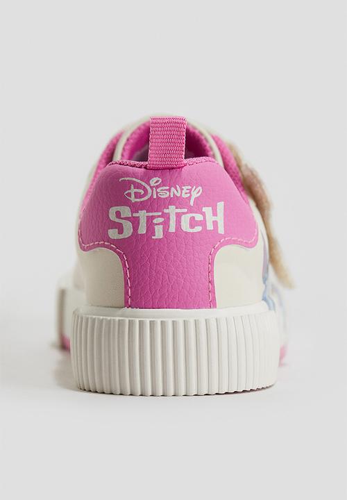 H&M - Printed trainers - cream/lilo & stitch