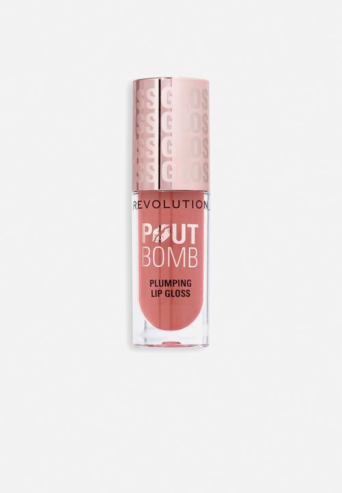 Revolution - Pout Bomb Plumping Gloss - Doll Nude