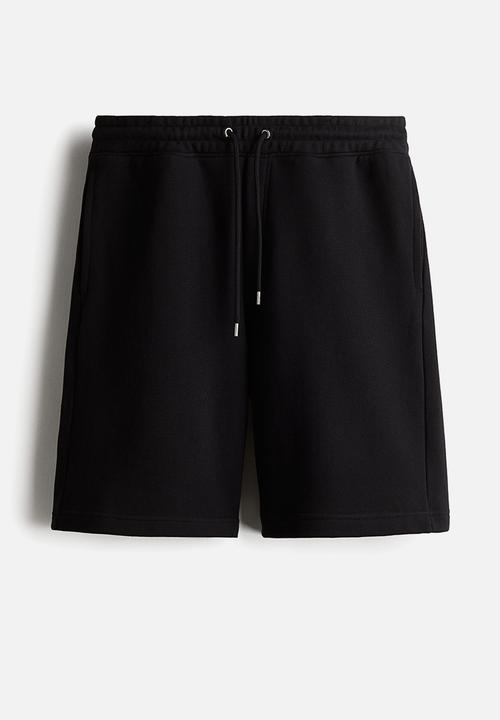 H&M - Relaxed fit shorts - black