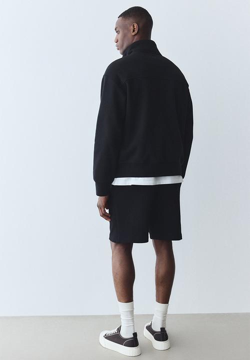 H&M - Relaxed fit shorts - black