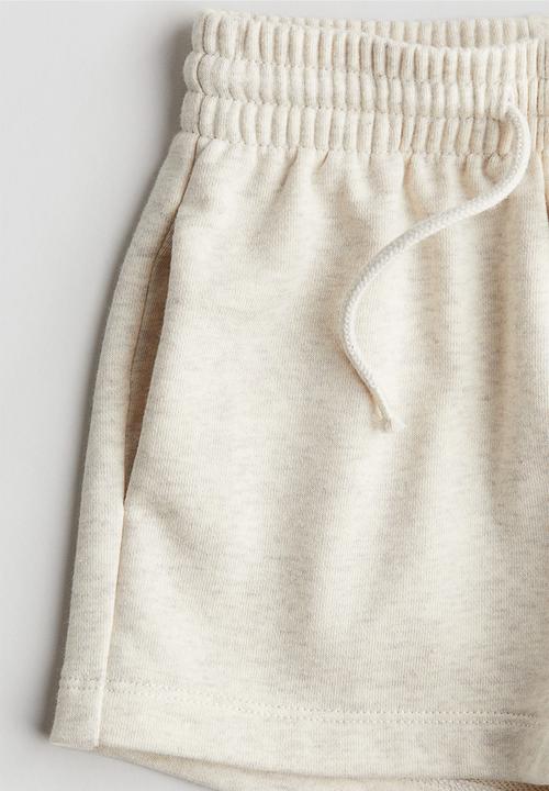 H&M - Sweatshorts - light beige